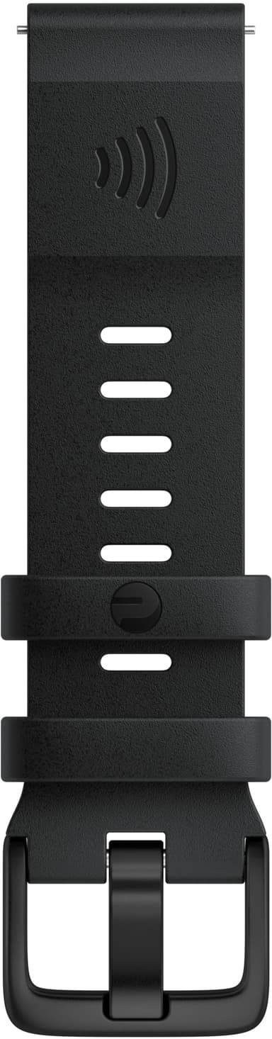 Polar Payment klockarmband 20 mm S-L (svart)