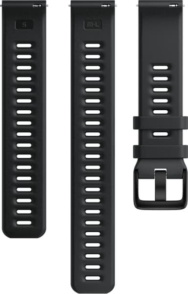 Polar Payment klockarmband 20 mm S-L (svart)