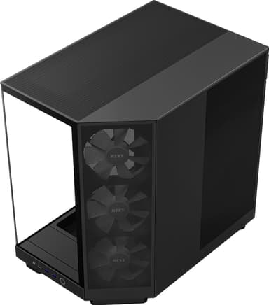NZXT H6 Flow RGB 2024 PC chassi (svart)