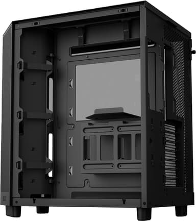 NZXT H6 Flow RGB 2024 PC chassi (svart)