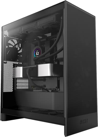 NZXT H7 Flow 2024 PC chassi (svart)