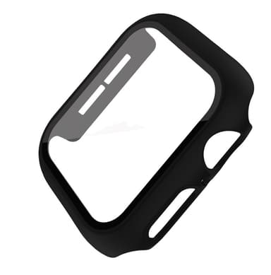 Fodral till Apple Watch 9/8/7/6/5/4 svart 2-pack 44 mm