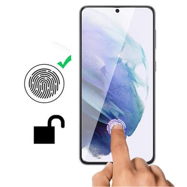 Skärmskydd i Härdat glas 3-pack Samsung Galaxy S23 Plus