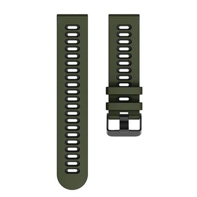 Twin klockarmband till Amazfit GTS 4 Mini - Grön/svart
