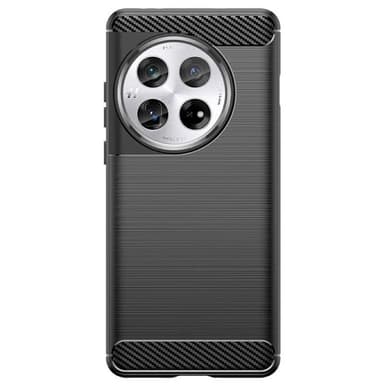 Borstat silikon skal OnePlus 13R - Svart