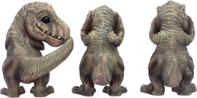 Nemesis Now Three Wise actionfigurer (Tyrannosaurus Rex,3-pack)