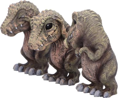Nemesis Now Three Wise actionfigurer (Tyrannosaurus Rex,3-pack)