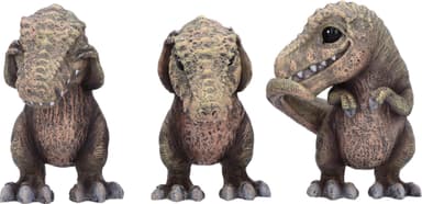 Nemesis Now Three Wise actionfigurer (Tyrannosaurus Rex,3-pack)
