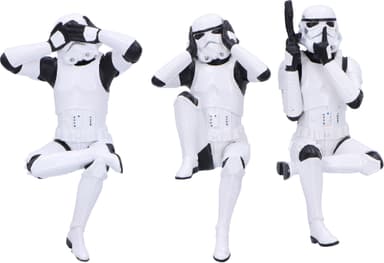 Nemesis Now Three Wise Sitting actionfigur (Stormtroopers)