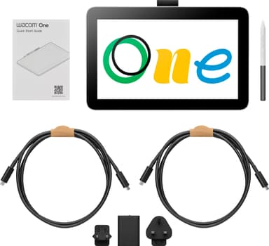 Wacom One 12 Mac/PC/Chromebook/Android skärm med penna