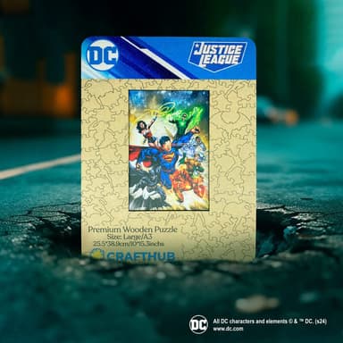 Crafthub Justice League pussel (Heroes)