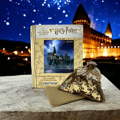 Crafthub Harry Potter pussel (Magical Castle)