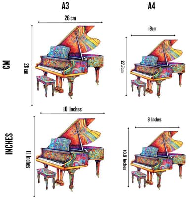 Crafthub Piano pussel