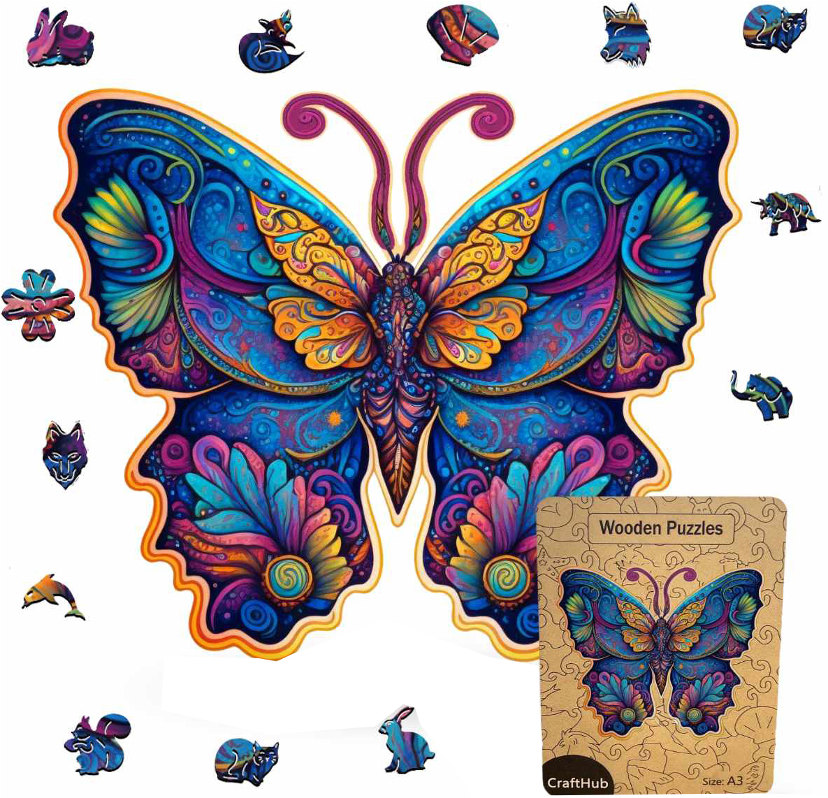 Crafthub Galaxy Butterfly pussel