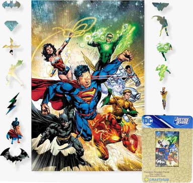 Crafthub Justice League pussel (Heroes)