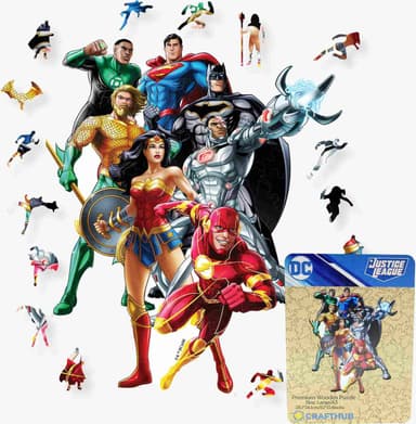 Crafthub Justice League pussel (Legends)
