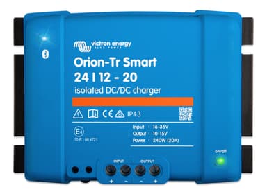 DC/DC-laddare Victron Orion-Tr Smart 24/12-20A (240W) isolerad