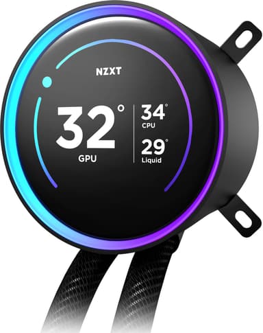 NZXT Kraken 360 Elite V2 CPU vätskekylare (svart)