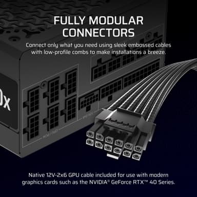 Corsair RM1000x nätaggregat1000W