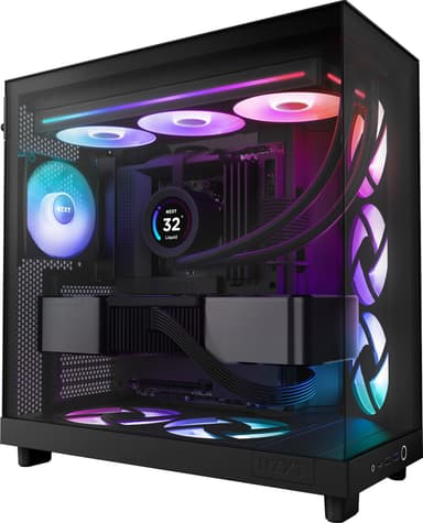 NZXT F360 RGB Core 360 ​​mm Unibody-fläkt (svart)