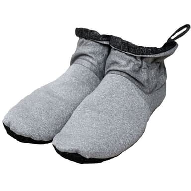 One Size Cozy Boots & Cozy Eyes - Tofflor och Ögonmask Kille & Tjej