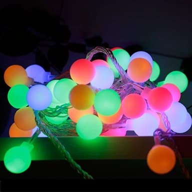 Batteridriven LED Slinga Bollar Färg 80 LED lampor