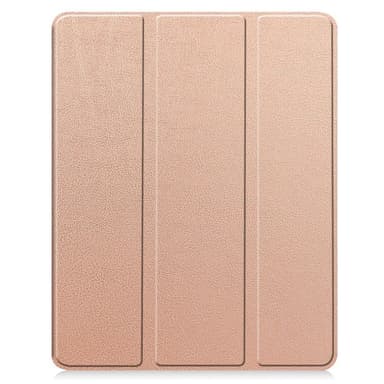 Till iPad Air 13 (2024) Slim fit tri-fold fodral Pennfack - RoseGold