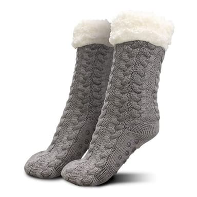 Orange Donkey Cozy Slipper One Size Socks - Halkfria sockor