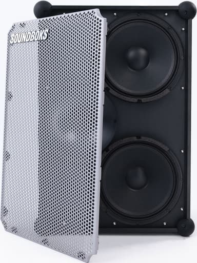 SOUNDBOKS 4-partyhögtalare (metallic grå)