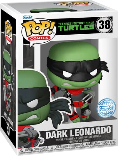 Funko Pop! Vinyl Exclusive TMNT Dark Leonardo figur