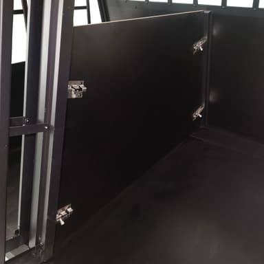 Trekker Hundbur XXL 104x90.5x69.5, Svart