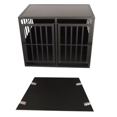 Trekker Hundbur XL 97x90x69.5cm, Svart
