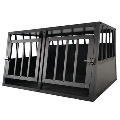 Trekker Hundbur L 89x69x50cm, Svart