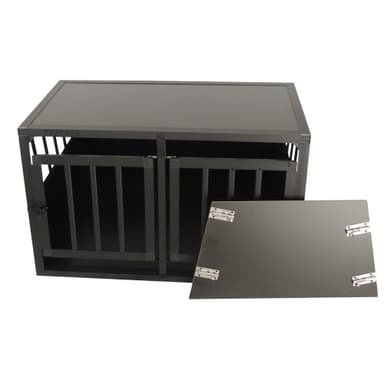 Trekker Hundbur L 89x69x50cm, Svart