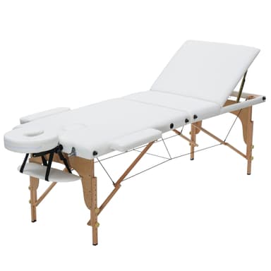 React Massagebänk P300 Vit