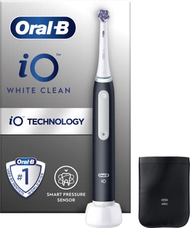Oral-B iO White Clean eltandborste 117753 (svart)