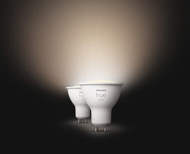 Philips Hue LED-lampa GU10 4,2W (2-pack)