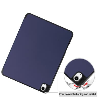 Till iPad Air 13 (2024) Slim fit tri-fold fodral Pennfack - MörkBlå