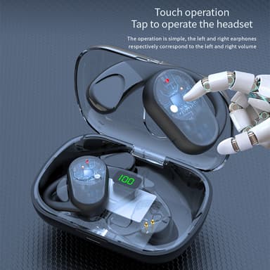 Non in Ear TWS/OWS trådlösa Bluetooth-hörlurar Öronmonterade headset S