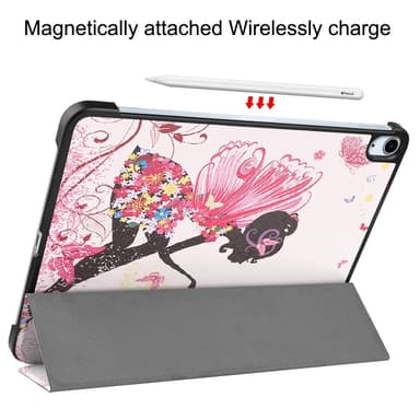 Till iPad Air 11 (2024) Slim fit tri-fold fodral - Girl