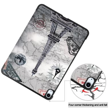 Till iPad Air 11 (2024) Slim fit tri-fold fodral - Tower