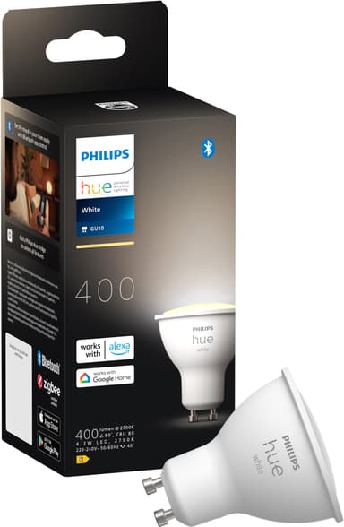 Philips Hue LED-lampa GU10 4,2W