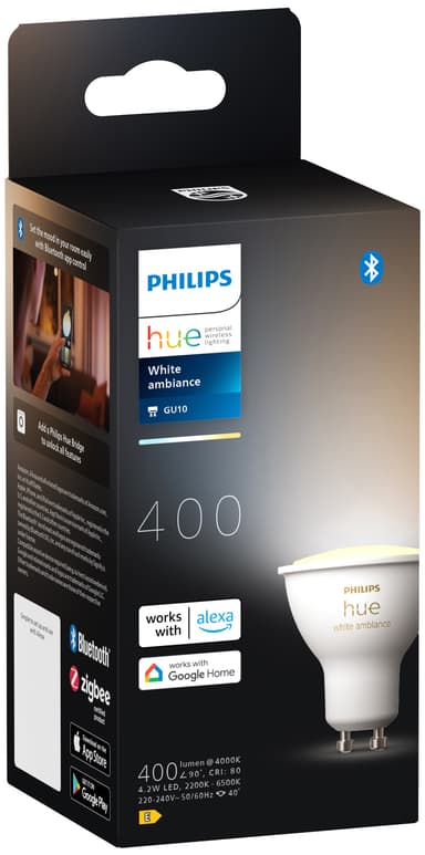 Philips Hue LED-lampa GU10 4,2W