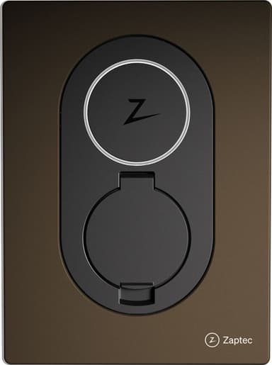Zaptec Go elbilsladdare 900-00111 (träbrun)