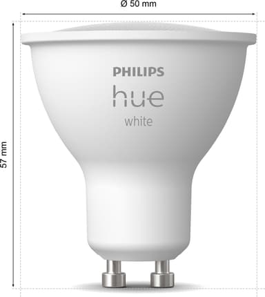 Philips Hue LED-lampa GU10 4,2W