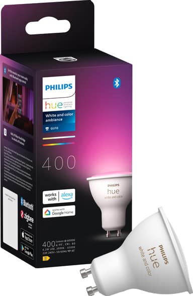 Philips Hue LED-lampa GU10 4,2W