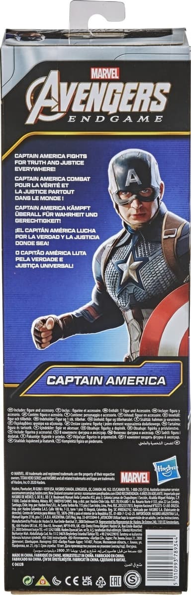 Marvel Avengers Titan Hero Series figur, Captain America