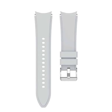 Silikon klockarmband No-Gap Samsung Galaxy Watch FE (40mm) - Ljusgrå