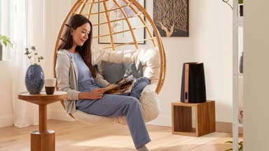 Philips 3000-seriens luftfuktare HU3918/10 (svart och koppar)