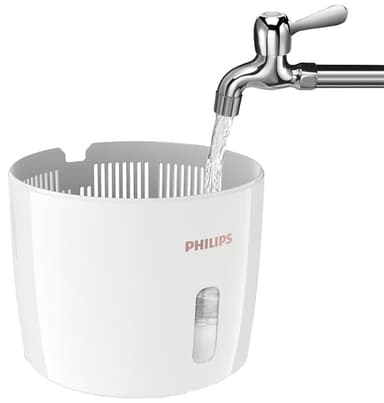 Philips 2000-seriens luftfuktare HU2716/10 (vit och roséguld)